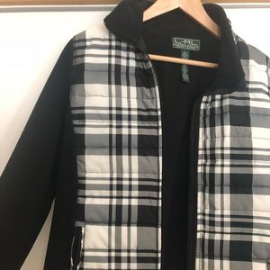 Black & White Ralph Lauren Active Wear Jacket Coat